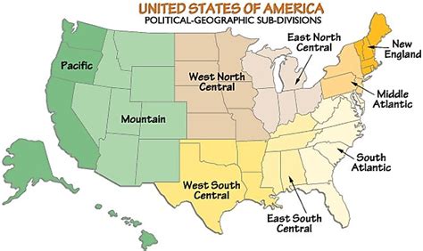 Large Scale Administrative Divisions Map Of The Usa Usa Maps Of The Images