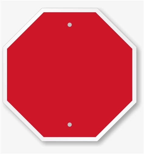 Blank Octagon Shaped Bordered Sign Impeach 45 Free Transparent Png