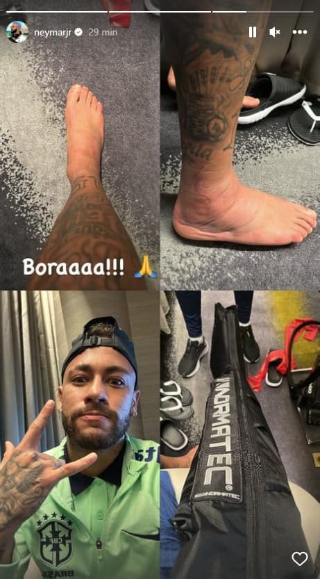 Coupe Du Monde Deux Jours Apr S Sa Blessure Neymar Partage Une