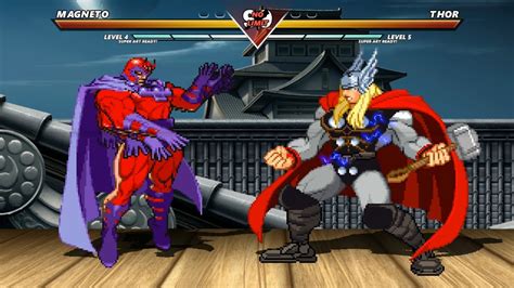 Magneto Vs Thor High Level Insane Fight Youtube