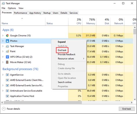 How To Fix Microsoft Photosexe High Memory Usage In Windows 10