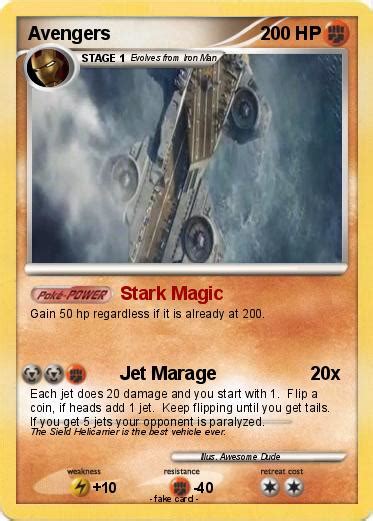 Jun 19, 2021 · the seven players who won this card got to participate in a secret tournament during the summer of 1999, a fascinating and mysterious event which adds to the lore of pokémon trading cards. Pokémon Avengers 36 36 - Stark Magic - My Pokemon Card