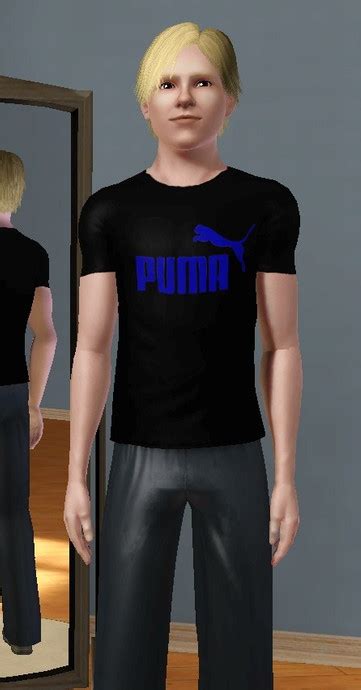 The Sims Resource Puma T Shirt