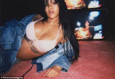 Rihanna Keeps It Cozy In Her Fenty Savage Underwear Line Daily Mail