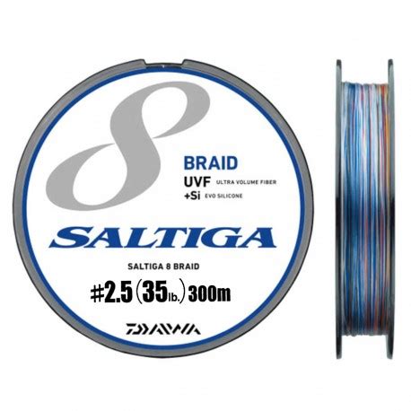 Daiwa Saltiga 8 Braid UVF Si 300m PE2 5 35lb