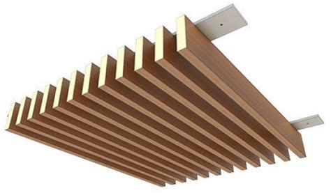 Innowood Ceiling Systems Can Incorporate A Unique Acoustic Material