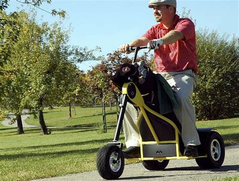 Turf Chopper Single Rider Electric Golf Cart And Personal Caddy System