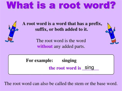 Ppt Root Words And Affixes Powerpoint Presentation Free Download