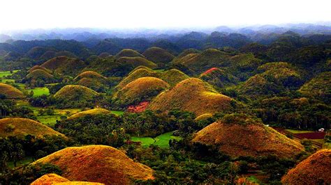 The Chocolate Mountains Bohol Philippines Bohol Philippines Bohol Natural Wonders