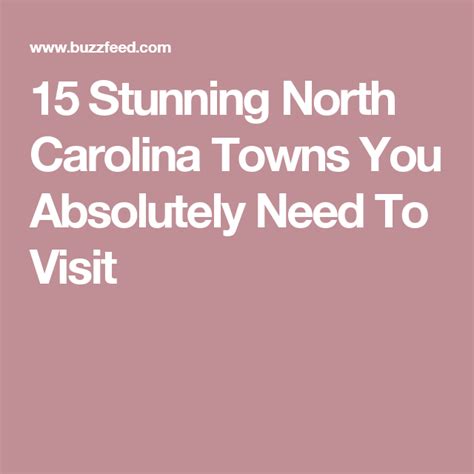15 Stunning North Carolina Towns You Absolutely Need To Visit Charlotte