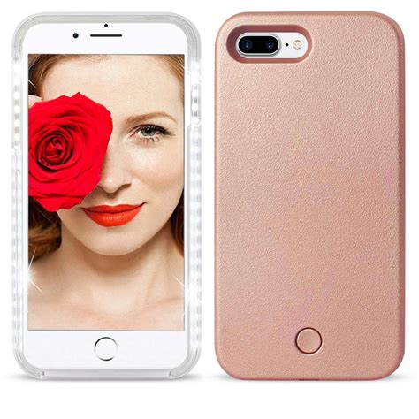 Apple Iphone 7 Plus Led Selfie Illuminates Light Up Glowing Case Cover