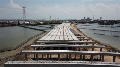 Lagi Digenjot Begini Progres Proyek Tol Tanggul Laut Semarang Demak Wahananews Co Id