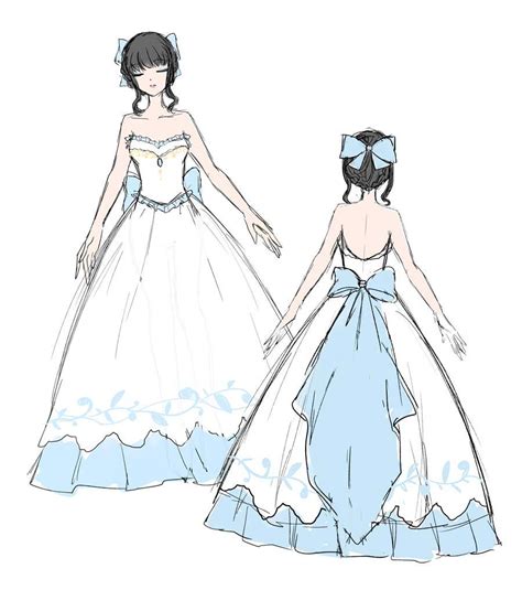 【ほとんどのダウンロード】 ウェディングドレス イラスト ...