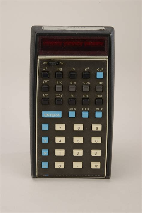 Personal Calculators National Museum Of American History