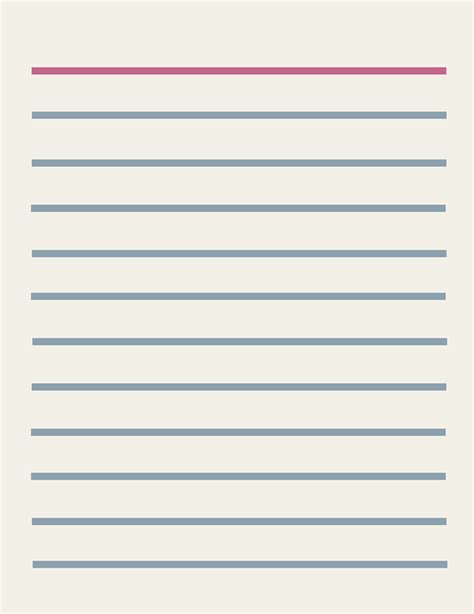 Lined Paper Template Png Choose Page Size And Download For Free