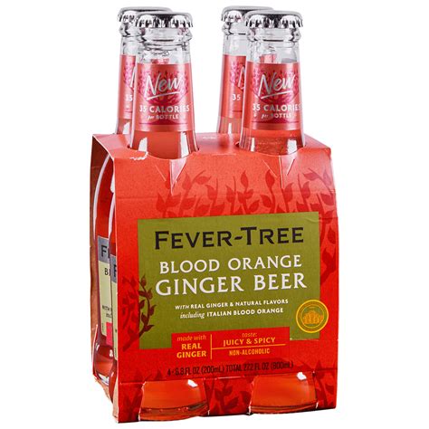 Fever Tree Blood Orange Ginger Beer 4pk 200 Ml Applejack