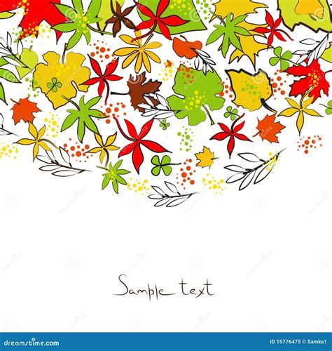 Autumn Illustration Stock Vector Illustration Of Nature 15776475