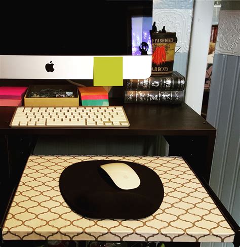 More often than not, you're looking at a platform for the keyboard, and a track bracket that's mounted. DIY Keyboard Tray