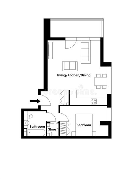 Floor Plan Interior 2d Floor Plan For Real Estate Home Plan Autocad