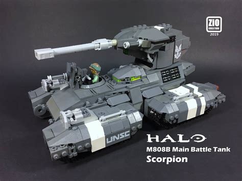 Scorpion Main Battle Tank V2 From Halo Series Battle Tank Halo