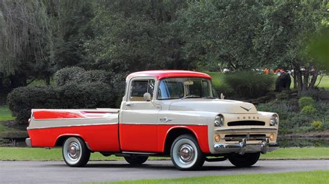 Less Than 200 Dodge D100 Sweptside Pickups Were Produced In 1957 From 1957 1959 There Were Only