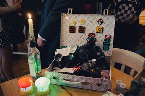 Geeky Gamer And Pixel Themed Wedding Hannah And Iwan · Rock N Roll Bride