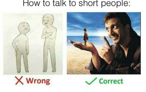 How To Talk To Short People Gag