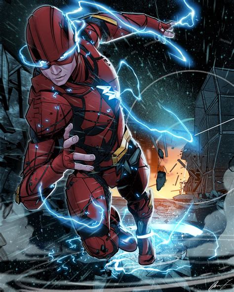 Zack Snyder s The Flash by georgequadros on DeviantArt Arte súper