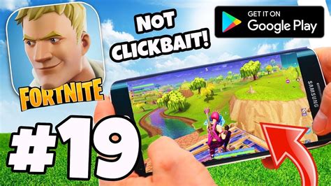 Fortnite was asking gamers the first time around to sideload the app via an installer downloaded from the fortnite website. *WORLD EXCLUSIVE* FORTNITE ANDROID / GOOGLE PLAY ...