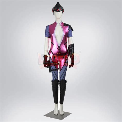 Widowmaker Cosplay Amelie Lacroix Cosplay Costume Full Set Adult Costume With Helmet In Game