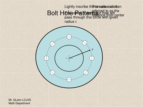 Ppt Bolt Hole Patterns And Right Triangle Trigonometry Powerpoint