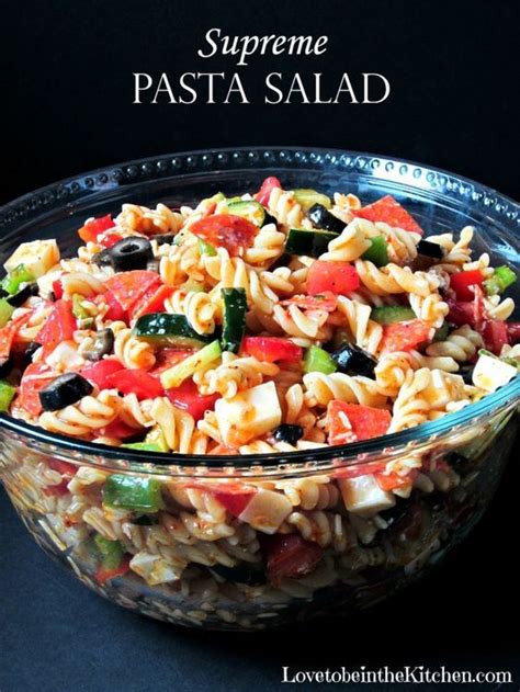 Pepperoni Pasta Salad With Salad Supreme 101 Simple Recipe