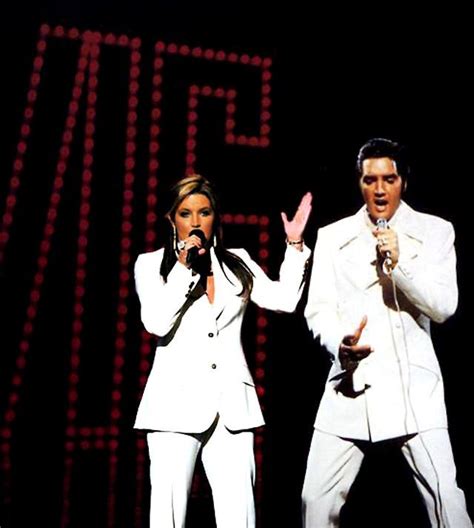 If Only Elvis Presley And Lisa Marie Singing On Stage Together Elvis Presley Memories