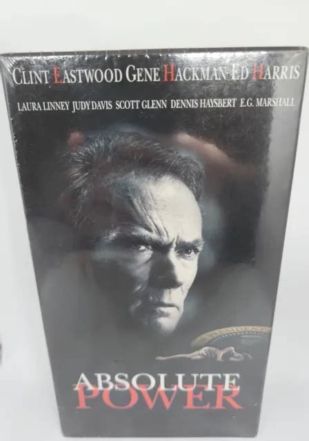 Absolute Power Clint Eastwood Vhs Tape New Sealed 1997 Warner Bros 9 95 Picclick