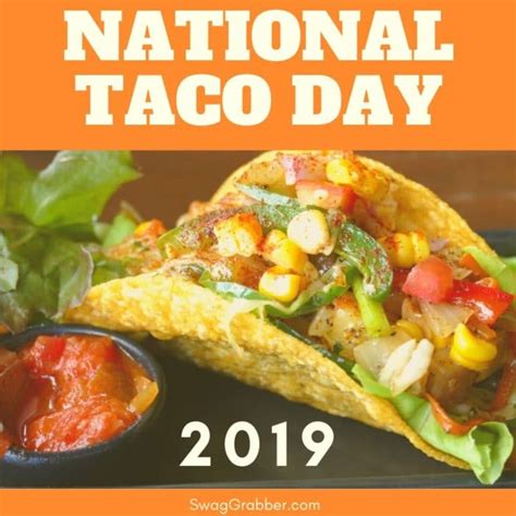 2019 National Taco Day Freebies And Deals
