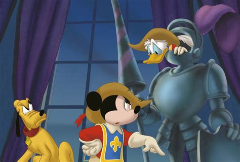 Mickey Donald Goofy The Three Musketeers 2004