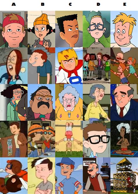 Recess Show Characters