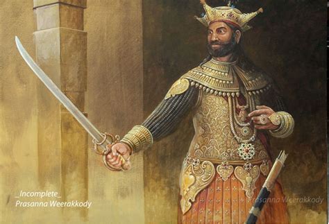 Stunning Paintings Based On Sri Lankan History Sri Lanka Warrior