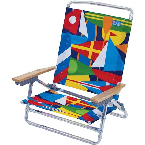 5 Position Lay Flat Folding Beach Chair Folding Beach Chair Beach