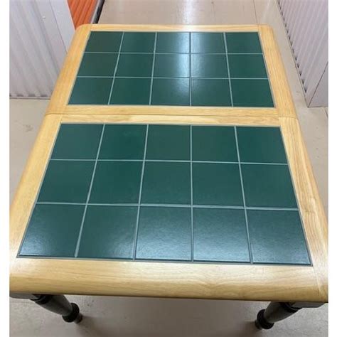 Maybe you would like to learn more about one of these? Expandable Kitchen Table in Light Wood With Hunter Green ...