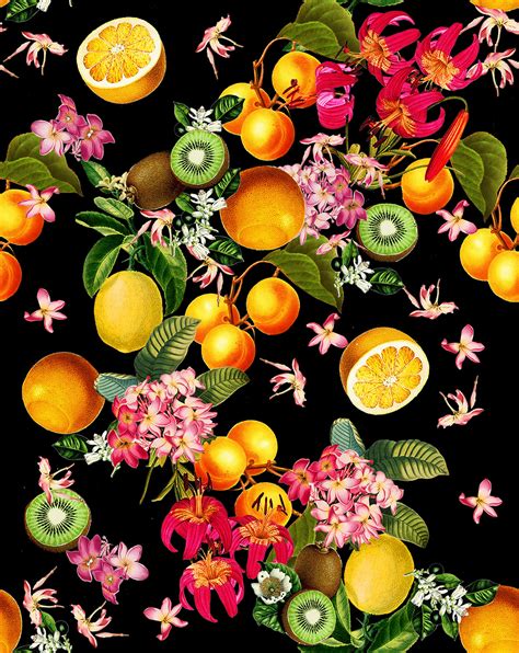 Botanic Fruit Pattern On Behance