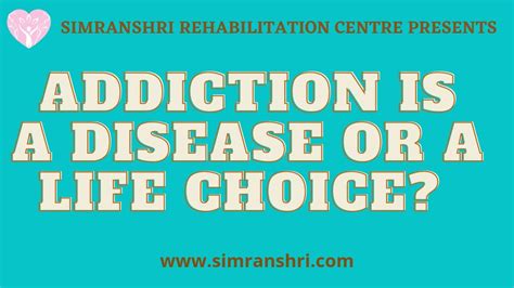 Addiction As A Disease Rehabilitation Centre De Addiction Centre