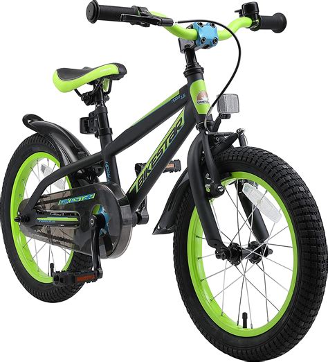 BIKESTAR Kids Bike Bicycle for Kids age 4-5 year old children | 16 Inch ...