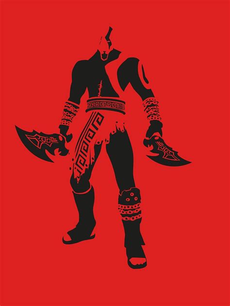Kratos T Shirt By The Minimalist Redbubble