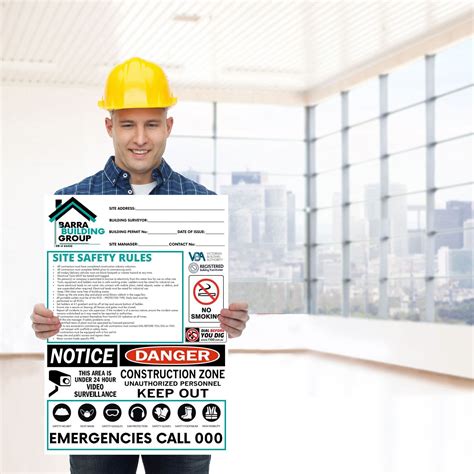 Corflute Construction Signs Inspired Printing
