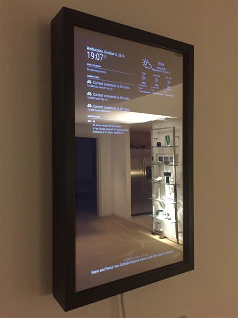 The vanishing mirror technology is a special processing of mirror. Magic Mirror - Goodao Technology Co., Ltd.
