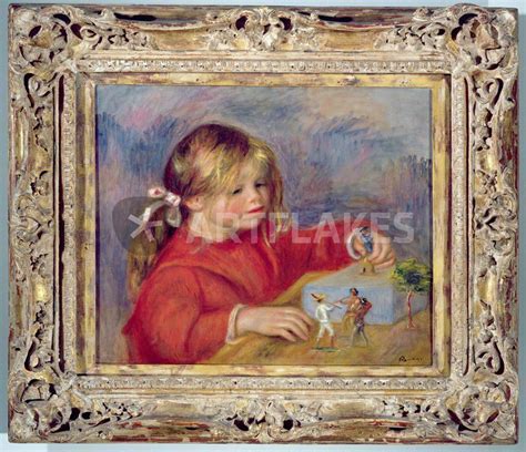 Claude Renoir At Play C1905 Bild Als Poster Und Kunstdruck Von