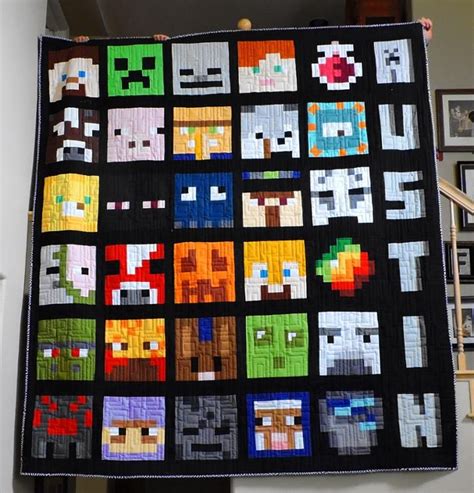 Free Quilt Pattern Minecraft Sewalong Quilt Blocks I Sew Free