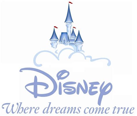 Disney Where Dreams Come True Disney Castle Logo Walt Disney Logo