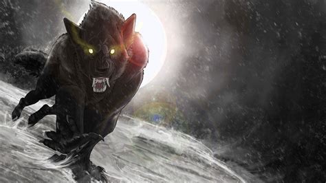 Dark Werewolf Wallpapers Wolf Wallpaperspro